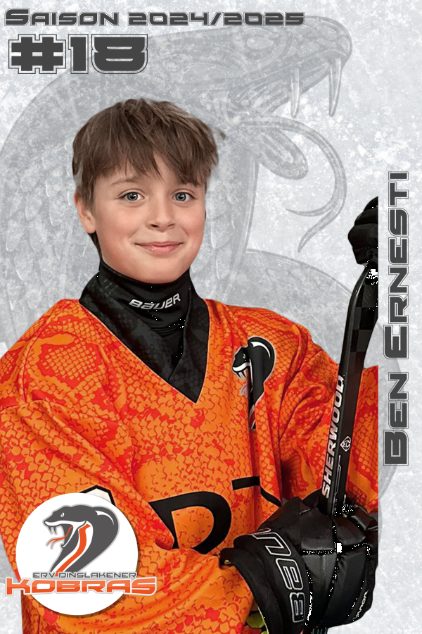 Player Card   2024 25   18   Ben Ernesti